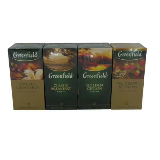 Чай чёрный Greenfield VANILLA GRANBERRY