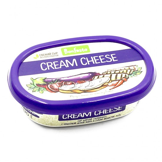 Сыр мягкий «CREAM CHEESE» ,м.д.ж 70% 