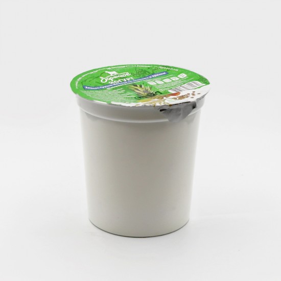 Йогурт  Ананас-Груша-Яблоко со злаками и орехом, м.д.ж 2,5%
