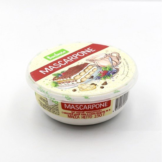 Сыр мягкий «Маскарпоне», м.д.ж 78%